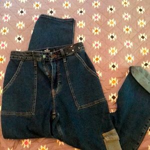NWT hollister ultra rise dad jean RARE ✨